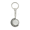 Alloy Pendant Cabochon Keychains KEYC-JKC01137-3