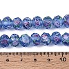 Handmade Luminous Lampwork Beads Strands LAMP-N037-01D-5
