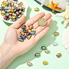 80Pcs 8 Colors Electroplate Glass Beads EGLA-SC0001-54B-4
