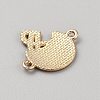 Zinc Alloy Enamel Sport Connector Charms FIND-CJC0437-009B-04-2