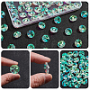 80Pcs Octagon Sew on Glass Rhinestone GLAA-SP0001-82B-01-5