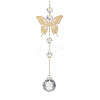 201 Stainless Steel Connector Charms and Glass Suncatchers HJEW-JM04732-01-2