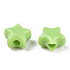 Opaque Acrylic Beads MACR-T047-01-21-1
