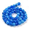 Natural White Jade Beads Strands G-H028-A09-23-3