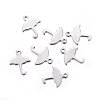 304 Stainless Steel Charms STAS-O110-06P-1