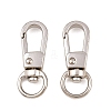 Alloy Swivel Clasps STAS-B121-02P-02-1-1