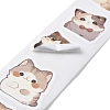 500Pcs Cat Theme Roll Stickers DIY-S049-01D-4