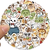 60Pcs PVC Waterproof Zodiac Signs Stickers PW-WG68C3E-01-3