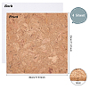 BENECREAT Cork Self-adhesive Wall Decorate DIY-BC0004-86-2