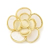 Camellia Flower Shape Alloy Brooch LS-JEWB-U006-15LG-1