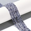 Natural Iolite Beads Strands G-N342-32-2