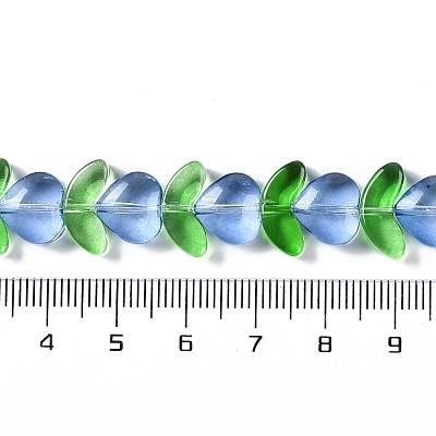 Transparent Glass Beads Strands GLAA-B021-04A-1