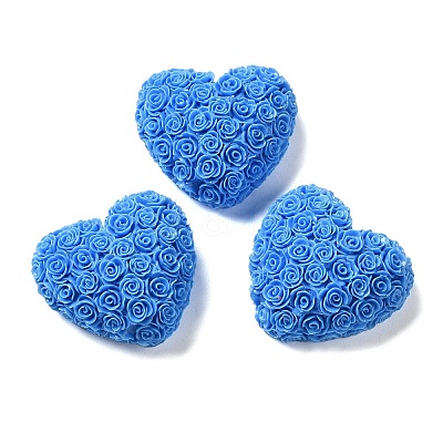 Opaque Resin Cabochons LS-RESI-C024-02D-1