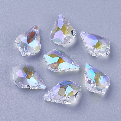 Faceted Glass Pendants X-GLAA-F068-C27-1