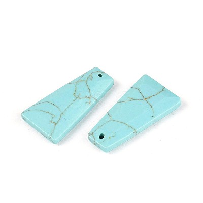 Synthetic Turquoise Pendants G-Q601-10C-1
