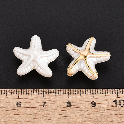 ABS Plastic Imitation Pearl Beads OACR-T028-96-1