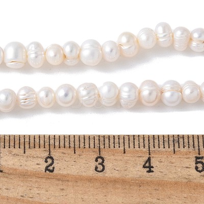 Natural Cultured Freshwater Pearl Beads Strands PEAR-I007-07L-03-1