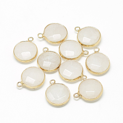 Natural White Jade Pendants X-G-Q964-13G-1