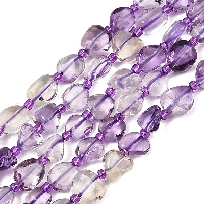 Natural Ametrine Beads Strands GG-CBA3A44-C03-02-1