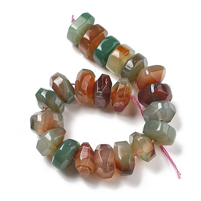 Natural Agate Bead Strands G-K392-A04-1