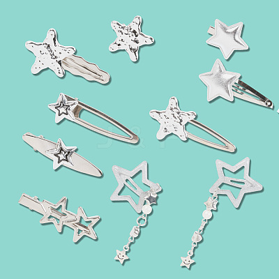 1 Sets Iron Alligator Hair Clips MRMJ-CP0001-49-1