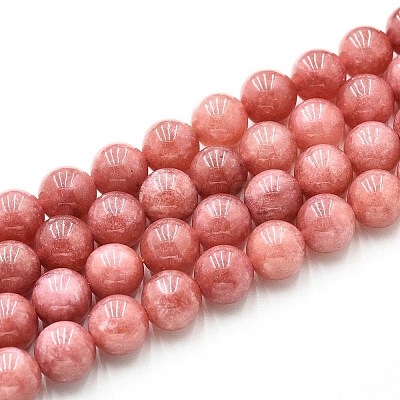 Natural Quartz Beads Strands G-N355-10mm-22-1