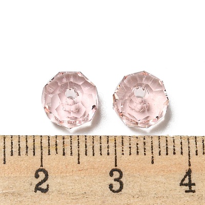 Transparent K9 Glass Beads GLAA-E048-02-04-1
