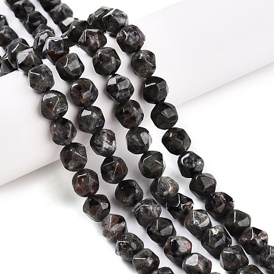 Natural Fluorescent Syenite Rock(Glow under UV Light) Beads Strands G-T141-02A-1