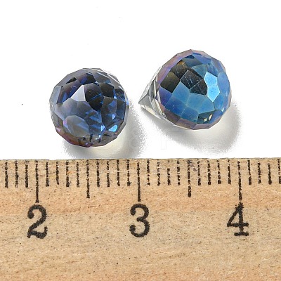 Electroplate Glass Beads EGLA-A041-02-HR03-1