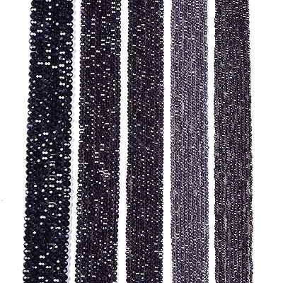 Electroplate Glass Beads Strands EGLA-A044-T1mm-A15-1