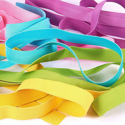 Colored Flat Elastic Rubber Band EC-RD0001-01-1
