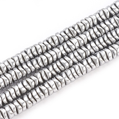 Electroplate Non-magnetic Synthetic Hematite Beads Strands G-T061-179K-1
