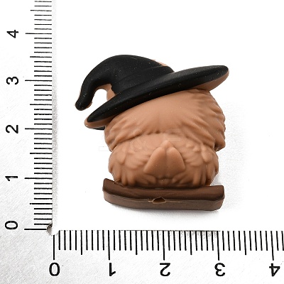 3D Halloween Silicone Focal Beads SL-CBAE51E-01-1