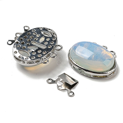 Opalite Box Clasp G-C104-02B-P-1