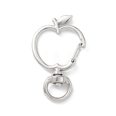 Apple Alloy Swivel Clasps FIND-L012-02P-1