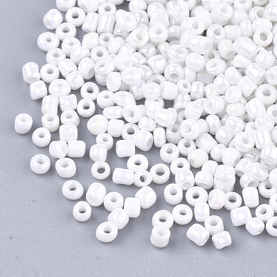 Opaque 8/0 Glass Seed Beads SEED-S023-01B-01-1