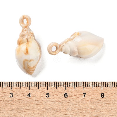 Opaque Acrylic Pendants OACR-U004-06F-1