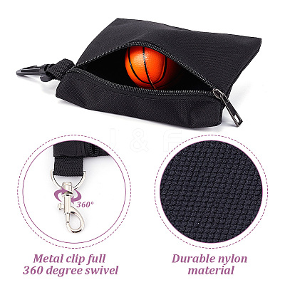 4Pcs 2 Styles Oxford Cloth PVC & Polyester Waterproof Coating Bag AJEW-DR0001-76-1