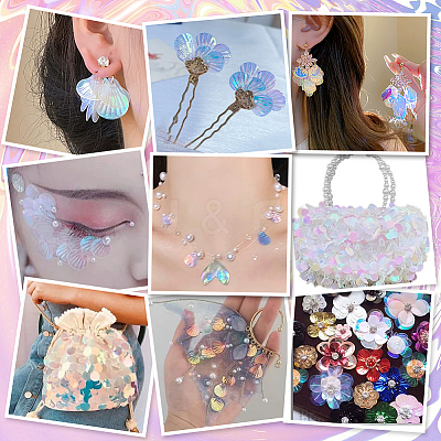 2000Pcs UV Plating Resin Charms RESI-NB0002-17C-1
