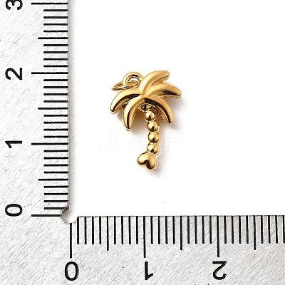 304 Stainless Steel ABS Imitation Pearl Pendants STAS-B097-07G-1