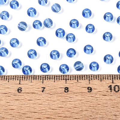FGB Transparent Glass Seed Beads SEED-N013-01A-04-1