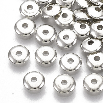 Plating ABS Plastic Spacer Beads KY-T019-31C-1