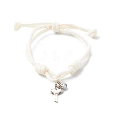 Adjustable Korean Waxed Polyester Cord  Bracelets X1-BJEW-TA00001-1