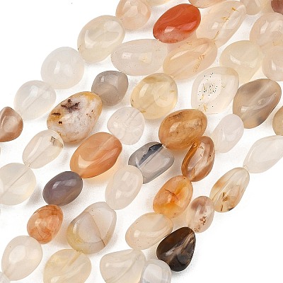 Natural Agate Beads Strands GG-C286-A25-02-1