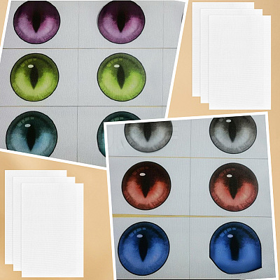 Plastic Mesh Canvas Sheets AJEW-CP0008-79A-1