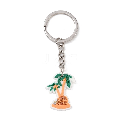 Cartoon PVC Pendant Keychain LS-KEYC-U001-01A-1