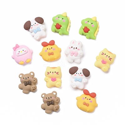 Opaque Resin Decoden Cabochons X-RESI-H142-B-1
