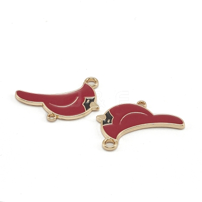 Alloy Enamel Links Connectors ENAM-E569-03-1