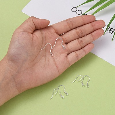 925 Sterling Silver Earring Hooks STER-M031-02S-1