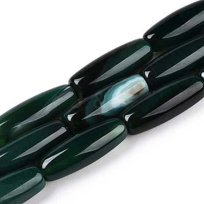 Natural Agate Dyed Beads Strands G-T138-230B-1